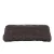 Mango gevlochten clutch donkerbruin