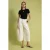 TRENDYOLMİLLA Dames Wit Effen Baggy Hoge taille Jeans