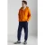 Sweatshirt met capuchon en knopen