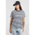 America Today gestreept T-shirt – donkerblauw