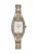 TIMEX Analoog horloge ‘Timex Main Street Tonneau’  goud / zilvergrijs