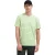 No Excess T-shirt crewneck pin stripe garment green