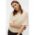 AWARE top met borduursels – ecru