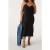 BA&SH Robe Clelia Noir