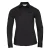 Russell Collection Dames/Dames Poplin Easy-Care Overhemd met Lange Mouwen (Zwart)