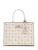 GUESS Schoudertas ‘Guess Sac BandouliÃ¨re Silia Girlfriend Sat Vanilla Logo GP989022’  wit