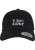 Mister Tee Pet ‘I Don‘t Care’  zwart / wit