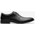 Brandon Kant Zwarte Leren Schoenen