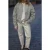 Dante6 Axelle Metallic Straight Cropped Jeans Champagne Metallic