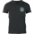 Aquascutum Schouderstreep Zwarte T-Shirt
