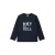 s.Oliver longsleeve met print en tekst – marine