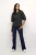T-shirt met lange mouwen Regular fit black
