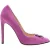 Marcell von Berlin Logo Buckle Velvet Pumps Pink