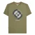 Lambretta Heren Target Quadrant T-Shirt (Khaki Groen)