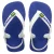 Havaianas teenslippers met hielbandje wit/blauw