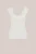 WE Fashion – Dames singlet van ribstof – Regular fit – Gebroken wit – LENZING™ ECOVERO™ viscose –