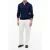 Tommy Hilfiger Cable Knit Polo Jumper Carbon Navy