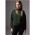 Street One Studio Dames Korte gebreide trui in Groen