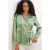 Dames Satin Strik-Voorkant Shirt