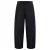 SisterS Point barrel cropped broek met plooien – zwart