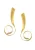 usha WHITE LABEL Oorbellen  goud