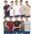 Duck and Cover Heren Cheymore & Corsure T-Shirt (Set van 10) (Veelkleurig)