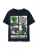 NAME IT Shirt ‘NKMMYKIN MINECRAFT’  navy / grijs / groen / wit