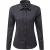 Premier Dames/dames Maxton Check Shirt met lange mouwen (Staal/Zwart)