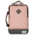 Worldpack Rugzak ‘Cabin’  donkergrijs / rosa / zwart
