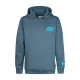 Petrol Industries hoodie met backprint – blauw