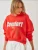 Bianco Lucci Sweatshirt  oranjerood / wit