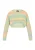 MYMO Trui ‘Back To School’  geel / groen / lichtrood