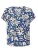 TATUUM Blouse ‘Alea 1’  crème / azuur / donkerblauw