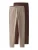 TWO SOON Leggings  taupe / donkerbruin