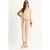 Mouwloze Crew Neck Blouse en Carrof Fıt Broek Set