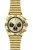 Invicta Aviator 69589 Herenhorloge – Quartz Uurwerk – Staal met Gouden Wijzerplaat – 42 mm
