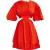 IZIA Jurk Dames oranje