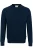 HAKRO 475 Comfort Fit Sweatshirt ronde hals nachtblauw, Effen