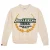 Men’s Avirex Soccer League Crewneck Sweatshirt in White