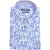Ledub overhemd blauw geprint Modern Fit