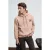 Geborduurde regular fit sweater met capuchon