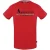 Aquascutum Heren Geruit Logo Strip T-shirt (Rood)