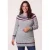 Miss Etam Plus gebreide tuniek – grijs