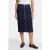 Calvin Klein Denim Zip Front Skirt Ck Classic Rinse