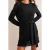 Boden Crochet Knit Dress Black