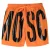 Moschino Heren Logo Zwemshort (Oranje)