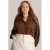 Yest Curve blouse bruin met glitter