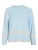 VILA Trui ‘VIRIL’  crème / lichtblauw