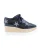 Stella McCartney Elyse Star Platform Veterschoen in Zwart Leer