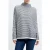 French Connection Babysoft Stripe Lena High Nk Winter Wht/midnight